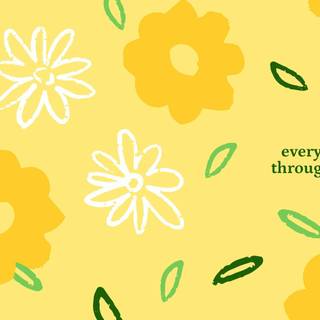 Spring aesthetic computer wallpaper