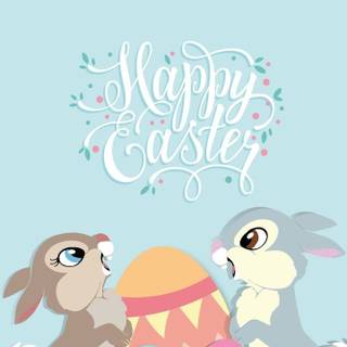 Disney Easter iPhone wallpaper