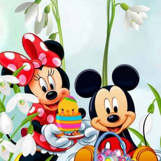 Disney Easter iPhone wallpaper