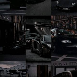 Cars collage wallpaper