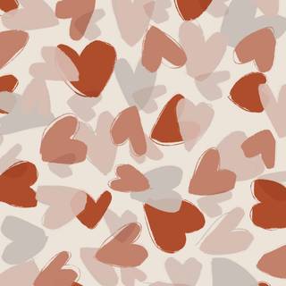 Pastel hearts wallpaper