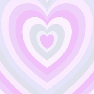 Pastel hearts wallpaper