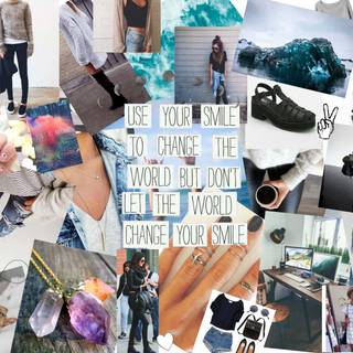 Photomontage wallpaper