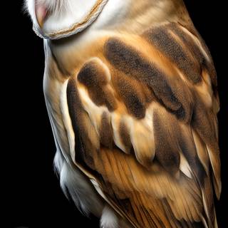 Owl phone AI wallpaper