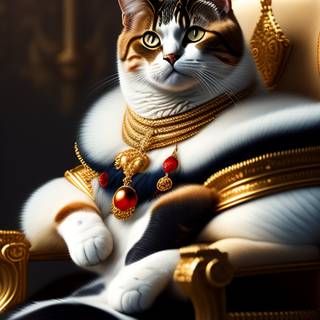 King cat wallpaper