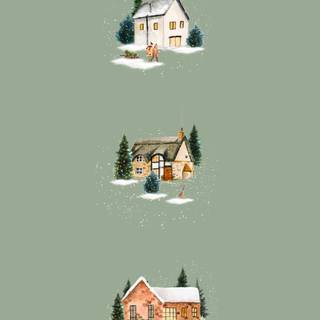Winter home phone wallpaper