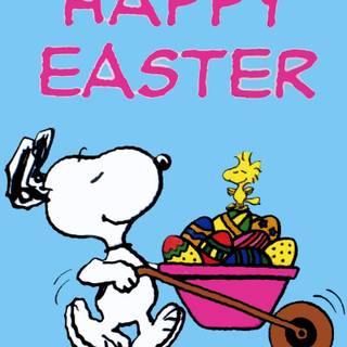 Happy Easter notes wallpaper