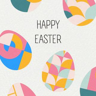 Happy Easter notes wallpaper