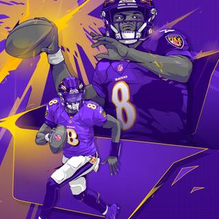 Lamar Jackson 2024 wallpaper