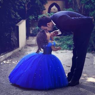 Blue formal dresses wallpaper