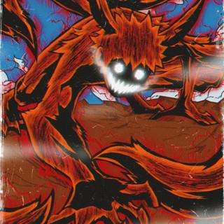 Naruto four tails wallpaper