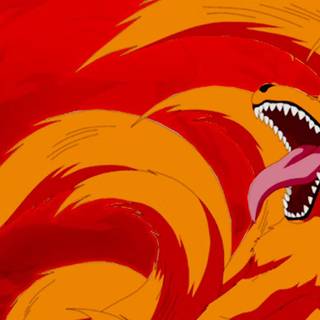 Naruto four tails wallpaper