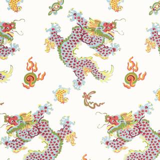 Dragon dance wallpaper