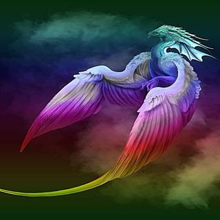 Purple Phoenix wallpaper