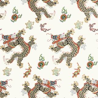 Dragon dance wallpaper