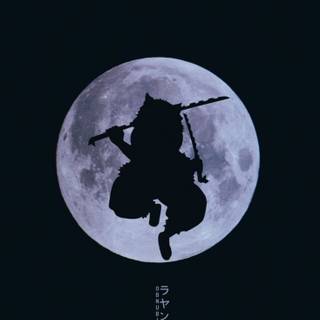 Tanjiro moon wallpaper