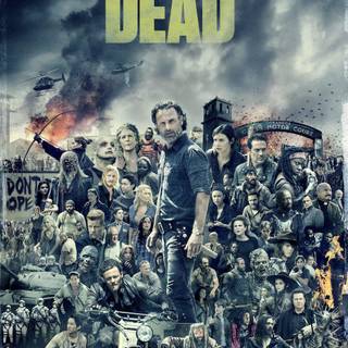 The Walking Dead poster wallpaper