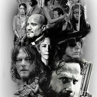 The Walking Dead poster wallpaper
