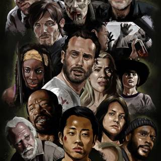 The Walking Dead poster wallpaper