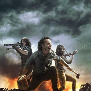 The Walking Dead poster wallpaper