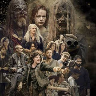 The Walking Dead poster wallpaper
