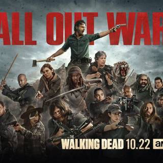 The Walking Dead poster wallpaper