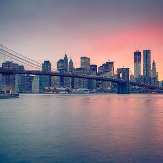 Sunset New York wallpaper