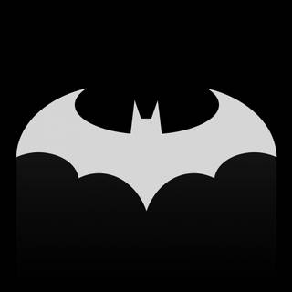 HD Batman logo iPhone X wallpaper
