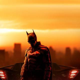 HD Batman logo iPhone X wallpaper