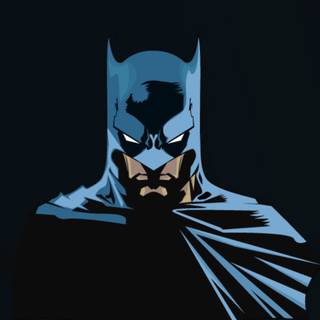 HD Batman logo iPhone X wallpaper