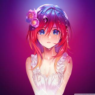 Girl sad anime wallpaper