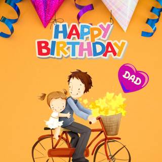 Happy birthday daddy wallpaper