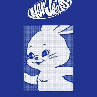 NewJeans bunny wallpaper