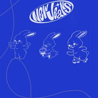 NewJeans bunny wallpaper