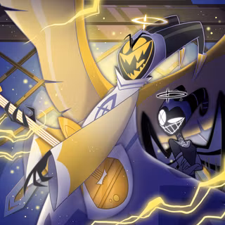 Adam Hazbin Hotel wallpaper