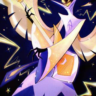 Adam Hazbin Hotel wallpaper