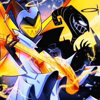 Adam Hazbin Hotel wallpaper