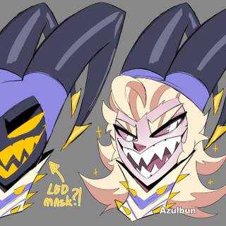 Adam Hazbin Hotel wallpaper