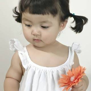 Beautiful Korean baby girl wallpaper