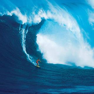 Big wave surfing wallpaper