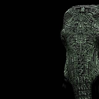 Elephant mandala wallpaper