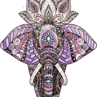 Elephant mandala wallpaper