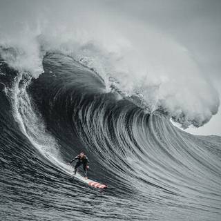 Big wave surfing wallpaper