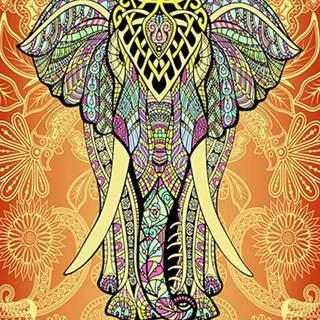Elephant mandala wallpaper