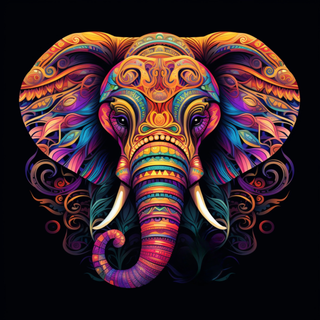 Elephant mandala wallpaper