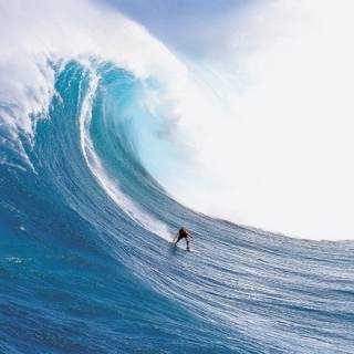Big wave surfing wallpaper
