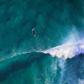 Big wave surfing wallpaper