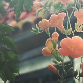 Lofi spring aesthetic wallpaper