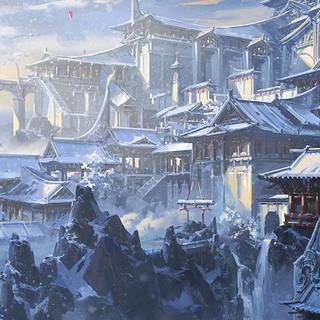 Japan winter iPhone wallpaper