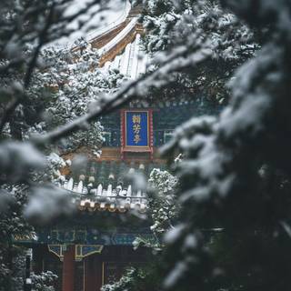 Japan winter iPhone wallpaper
